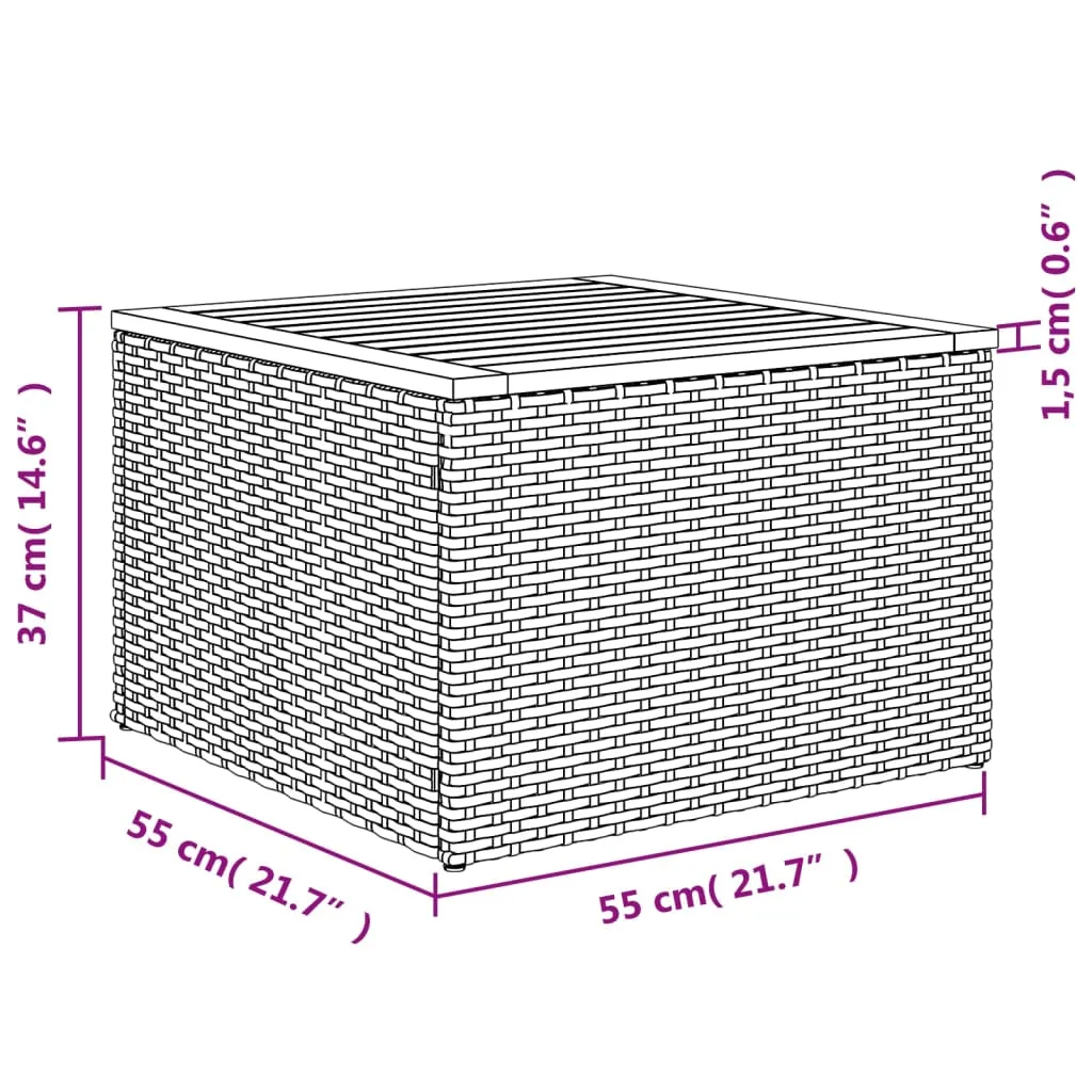 Garten-Sofagarnitur -K-4440 ( 8-tlg )