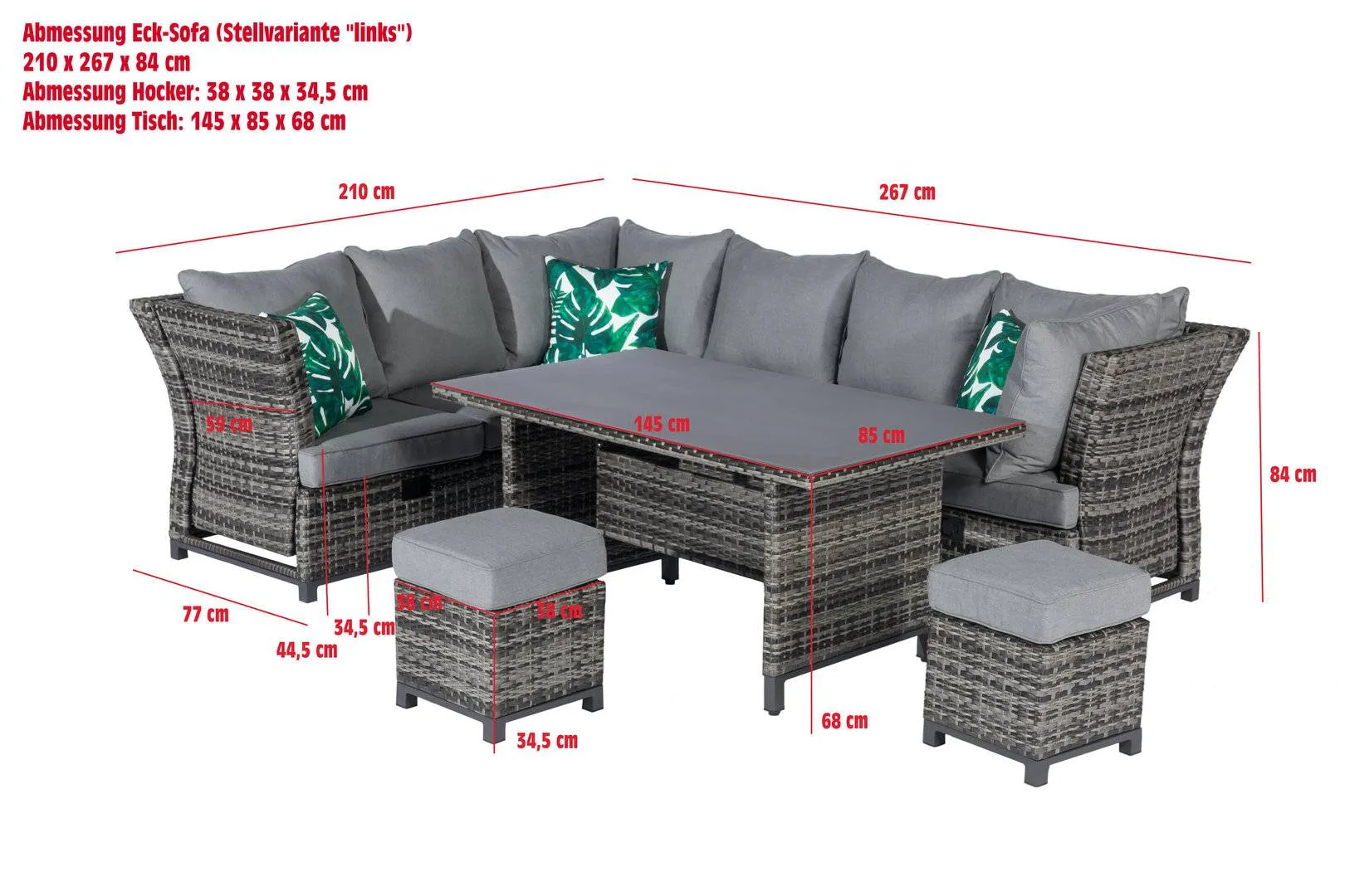 Dining Lounge Set Havanna Deluxe