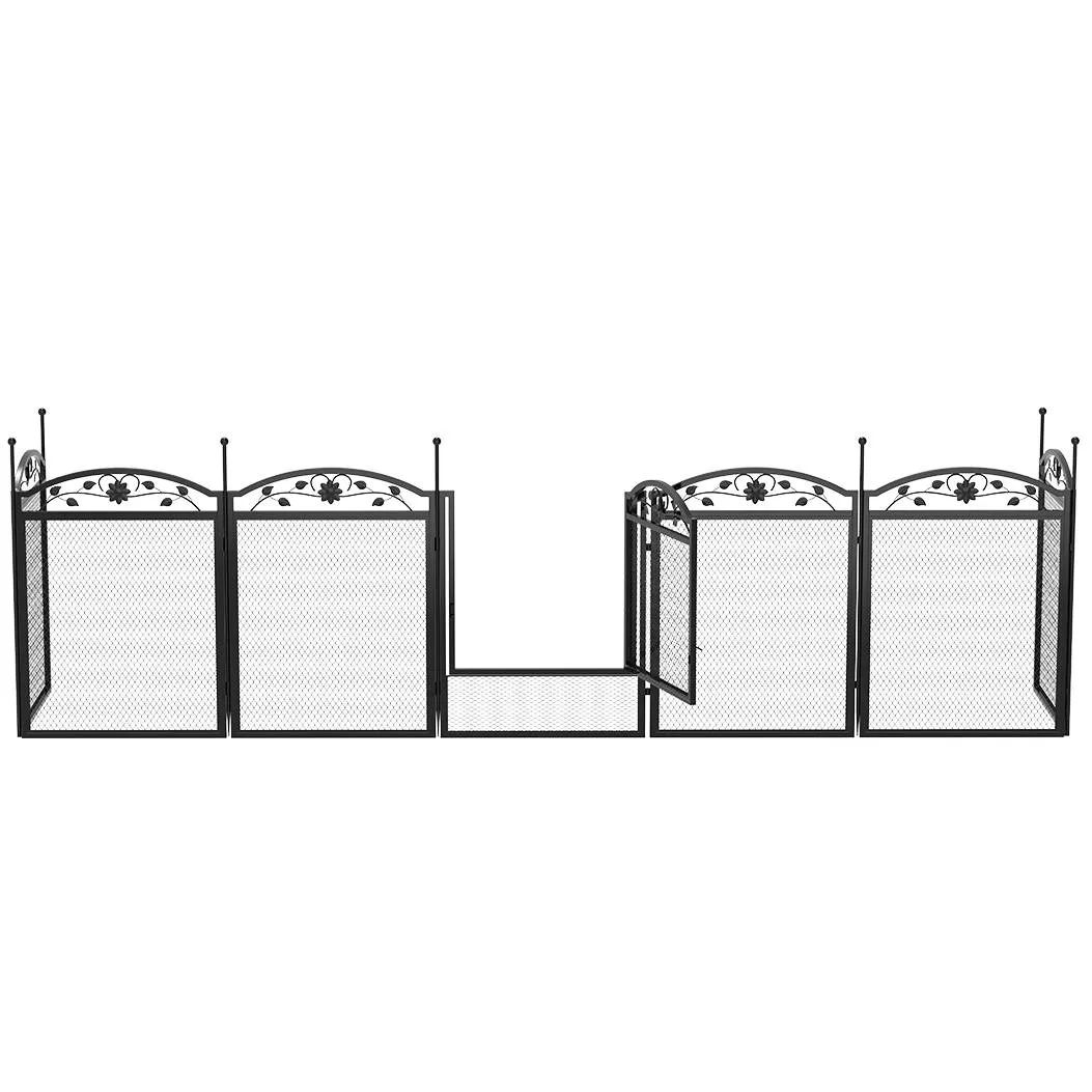 Beetzaun Gartenzaun Metall (8er Set)