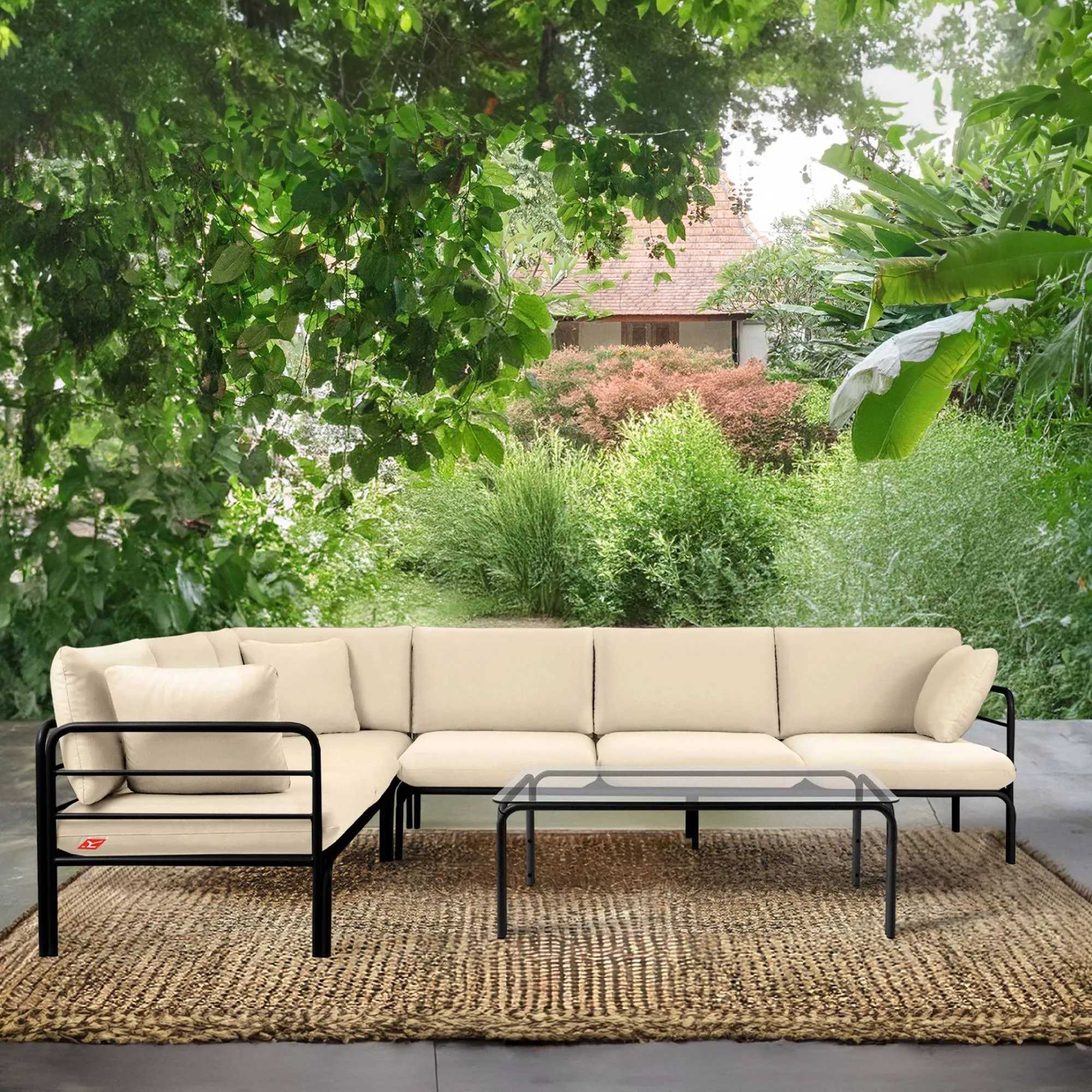 Garten-Ecksofa RAMBE