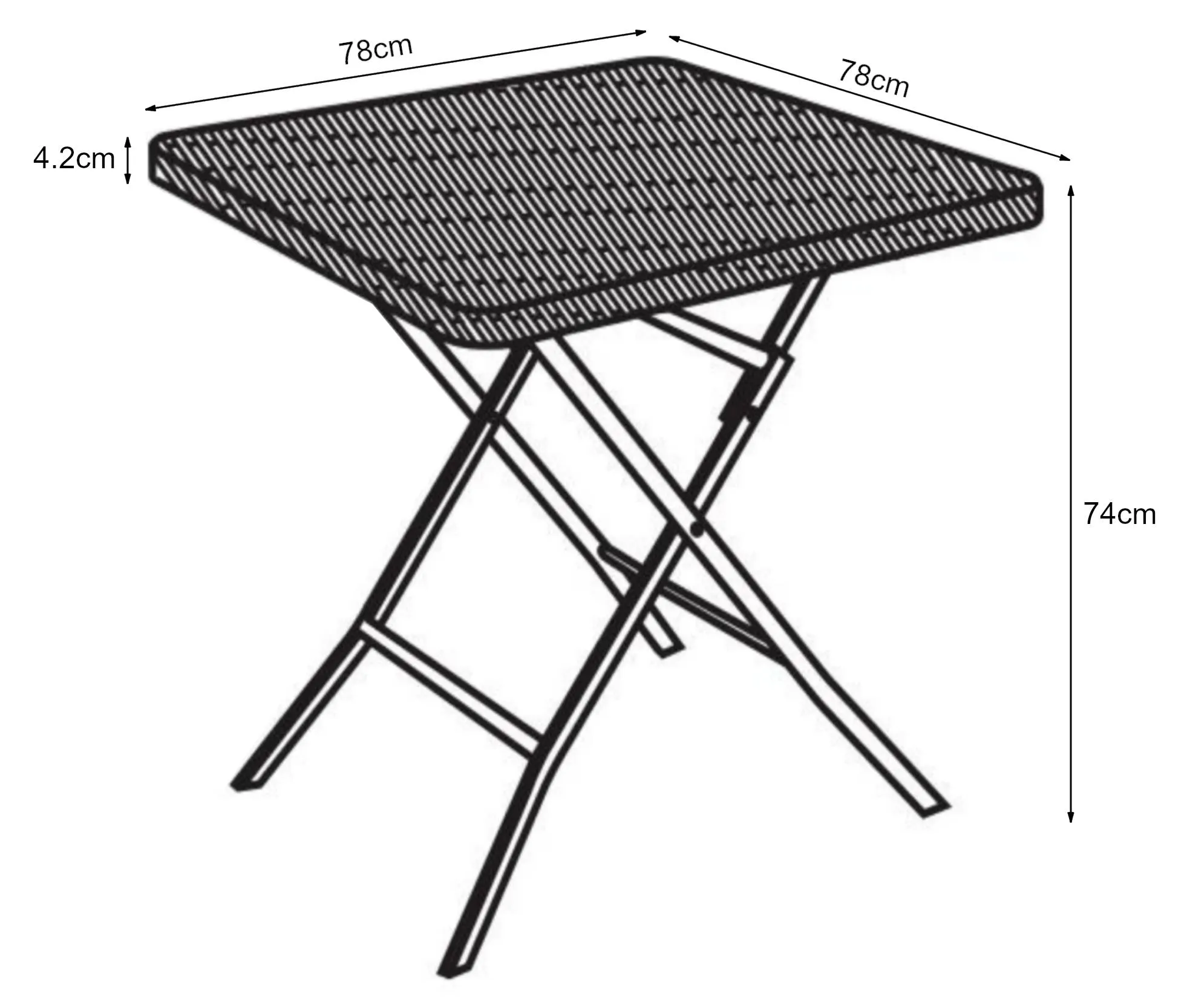 Klapptisch Mark