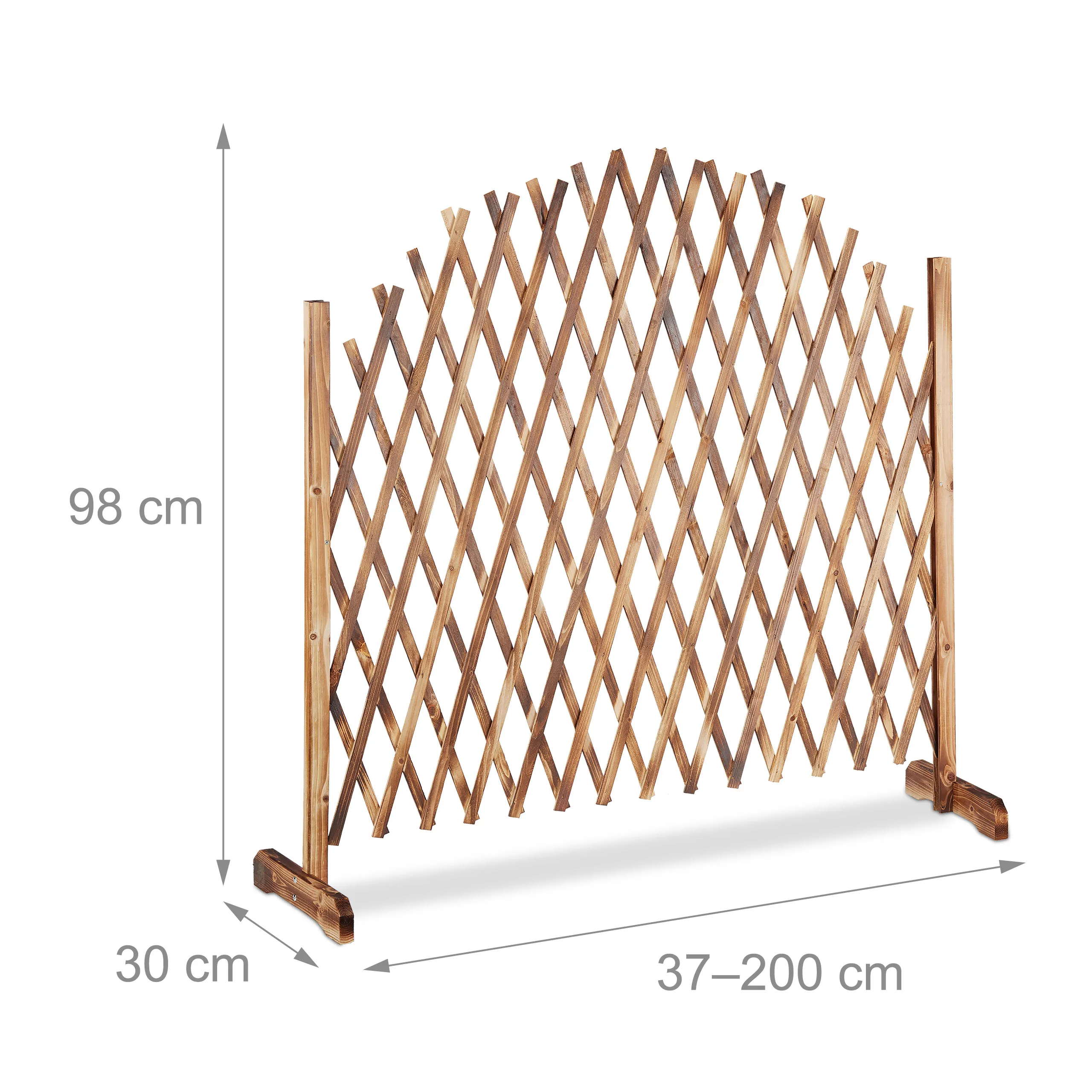 Rankgitter Holz ausziehbar