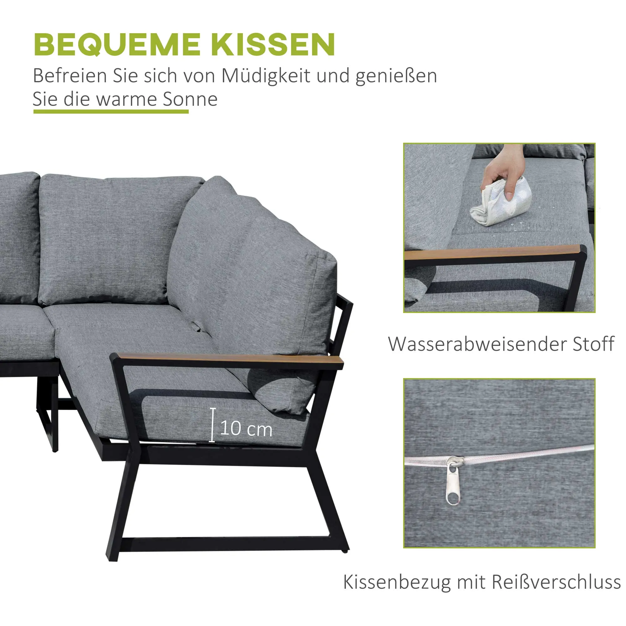 Garten Sessel Set 84B-667