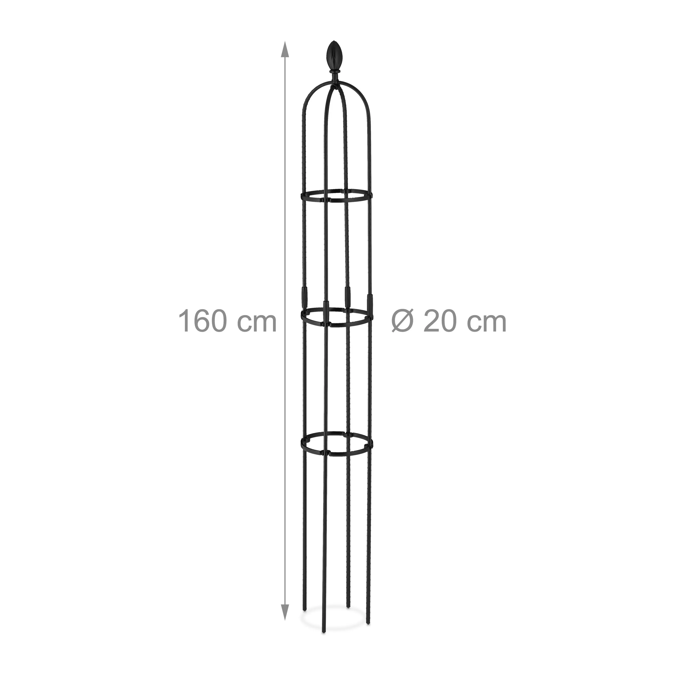 Rankhilfe 160 cm 2er Set