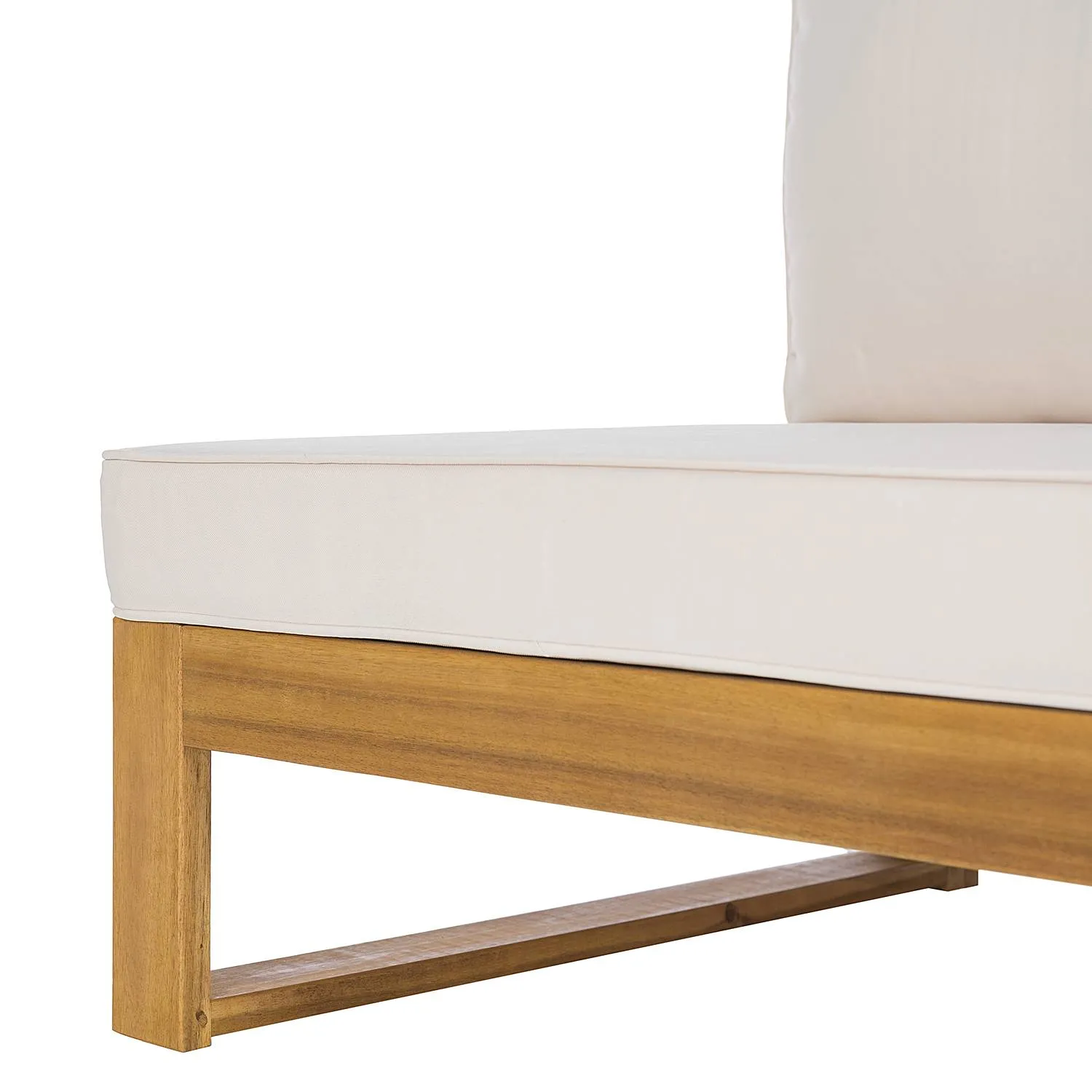 Loungehocker Mavre aus Akazienholz