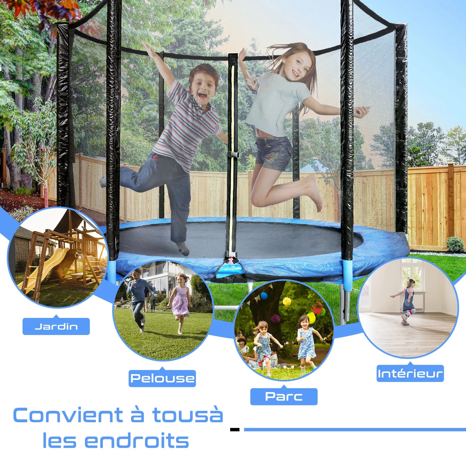 Trampolin Gartentrampolin  HCA6FT