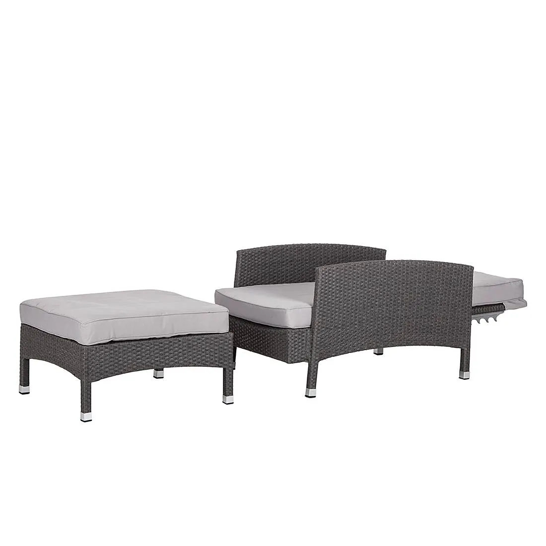 Sessel-Set Paradise Lounge (mit Hocker)