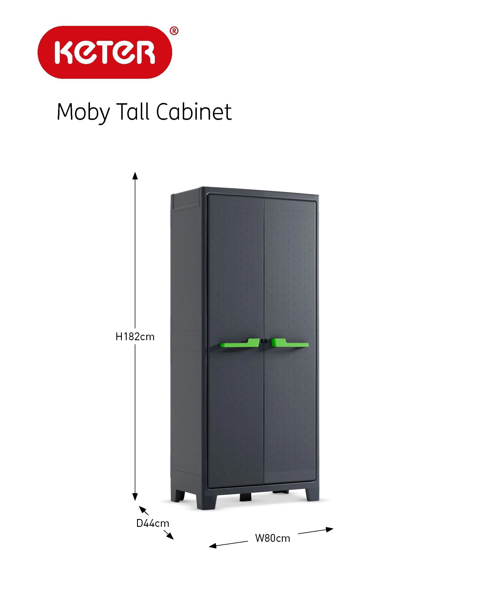 Kunststoffschrank Moby