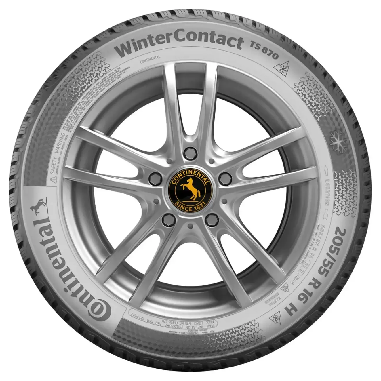 Continental WinterContact TS 870 215/60 R16 95H - Winterreifen