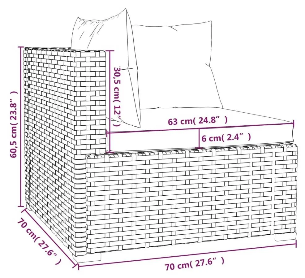 Garten-Lounge-Set (5-teilig) 3013632-16