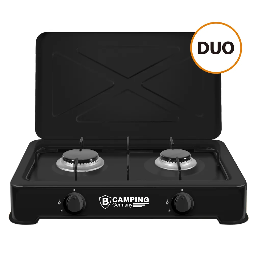 Duo Gaskocher Set 2-fach Campingkocher