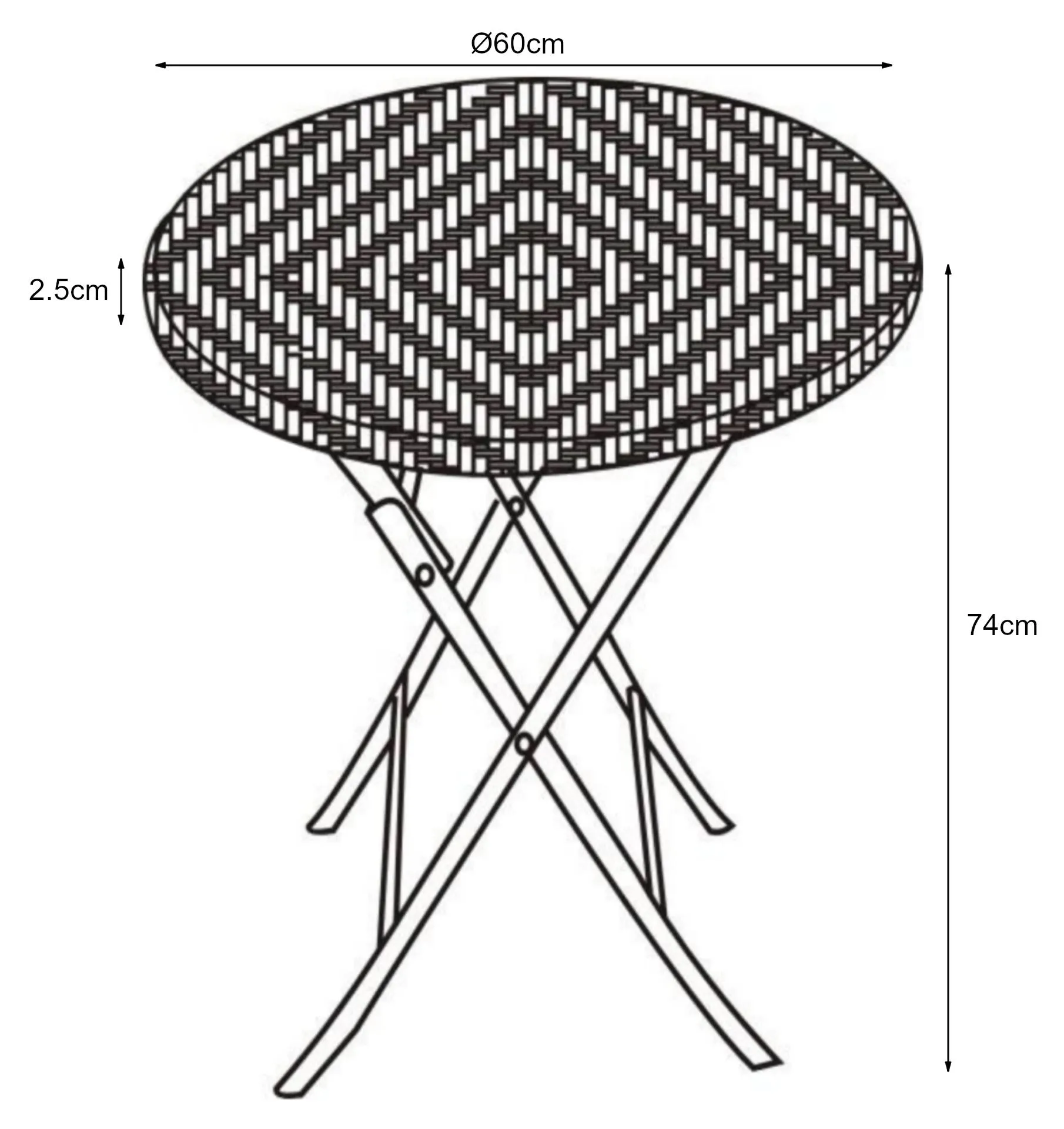 Klapptisch Mark