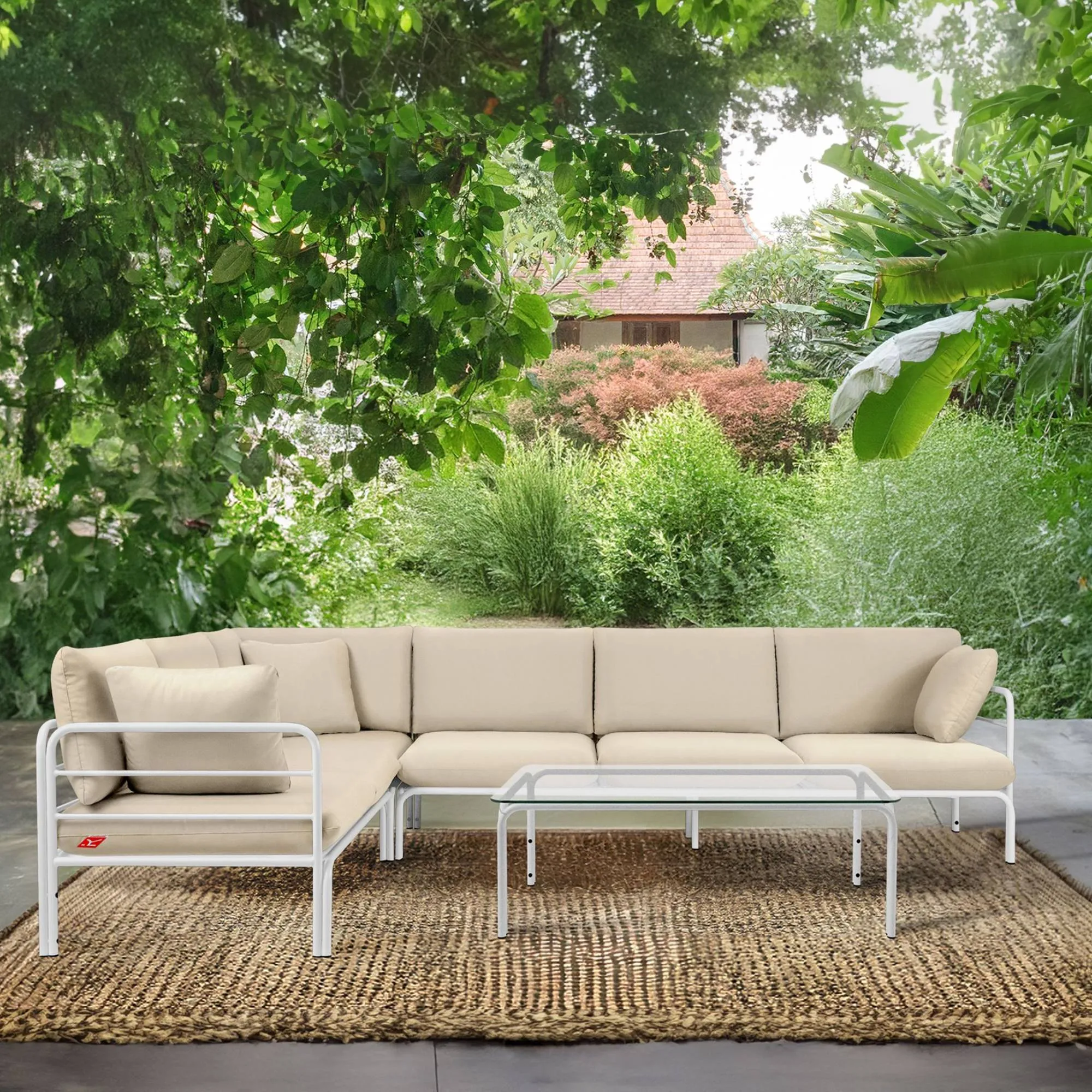 Garten-Ecksofa RAMBE