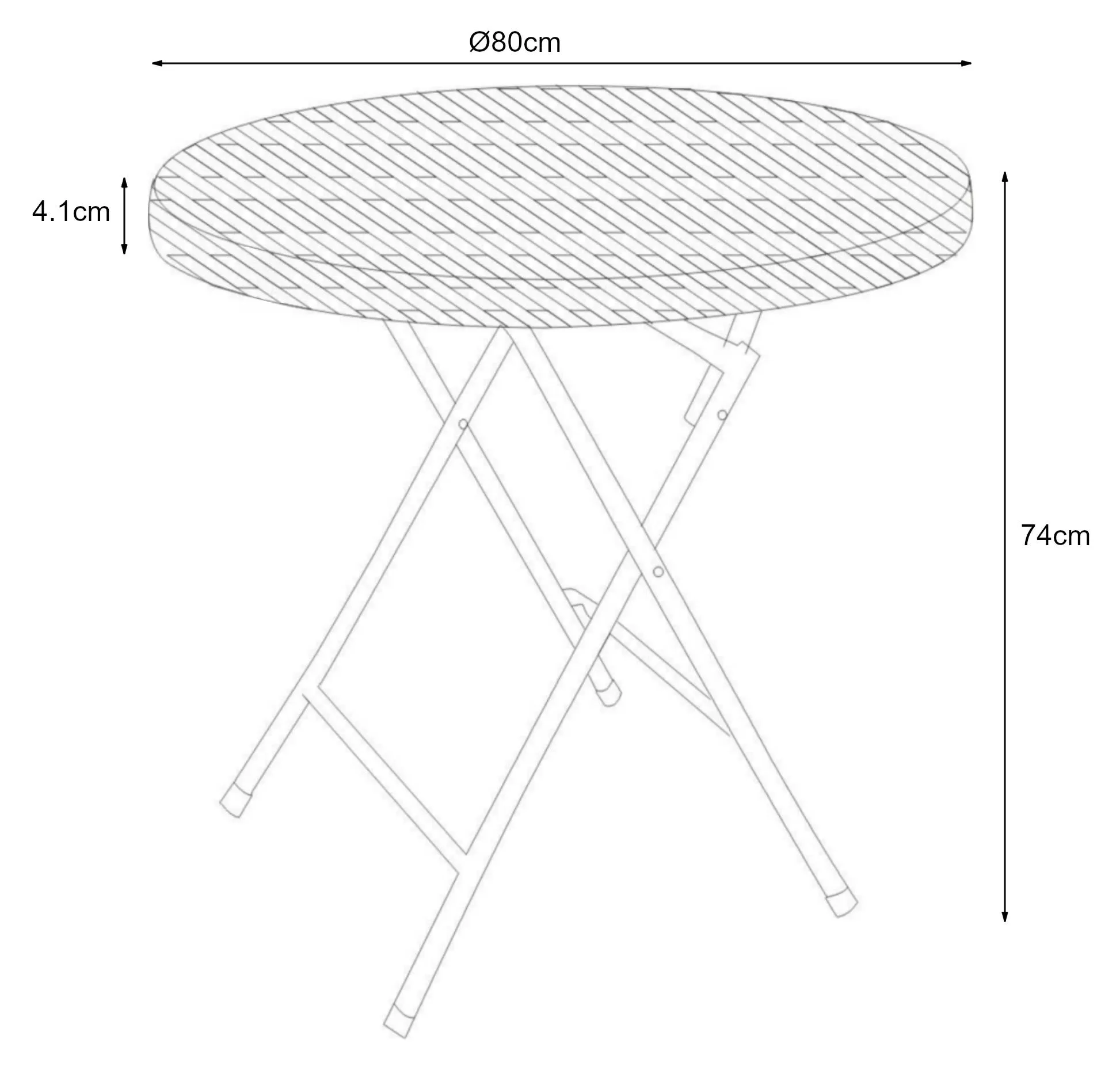 Klapptisch Mark