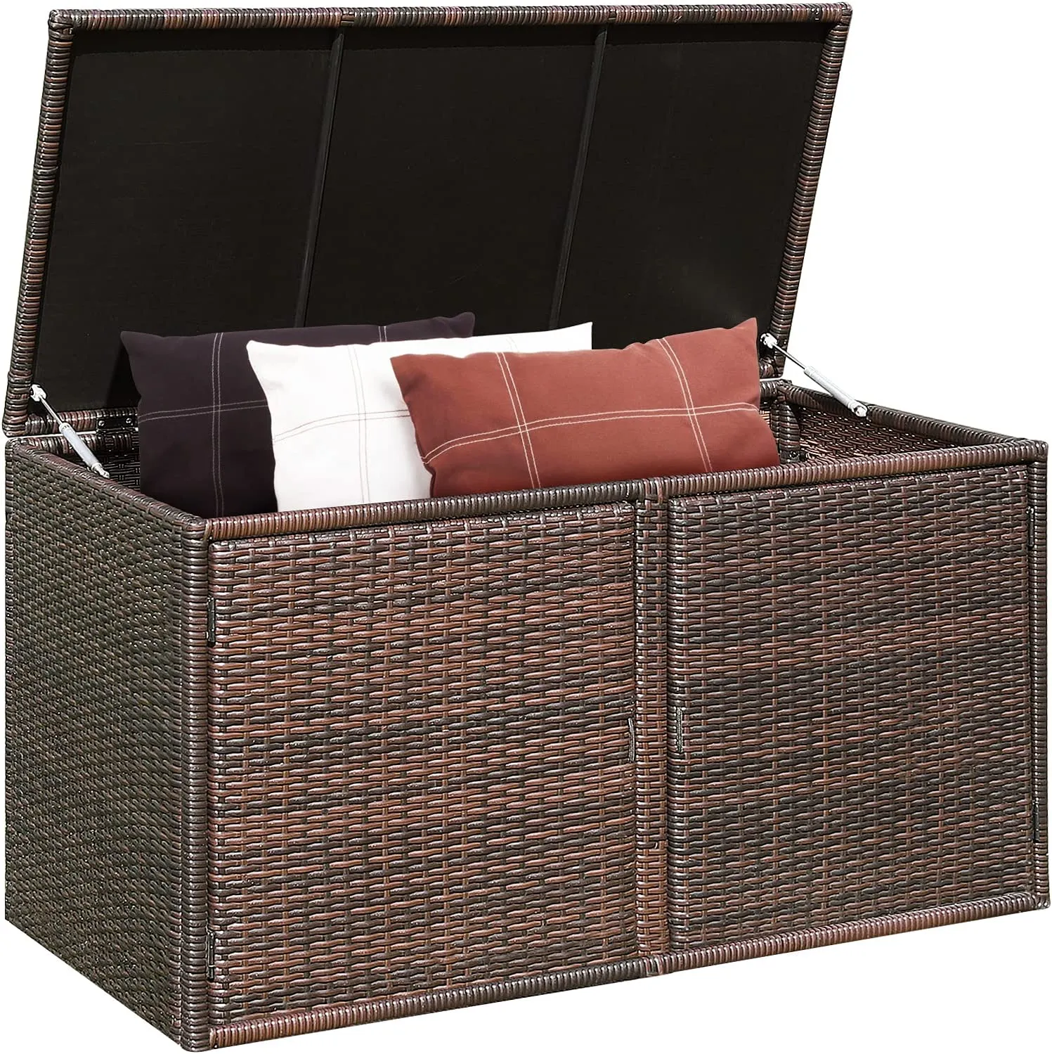 Auflagenbox Rattan 335L Stauraum