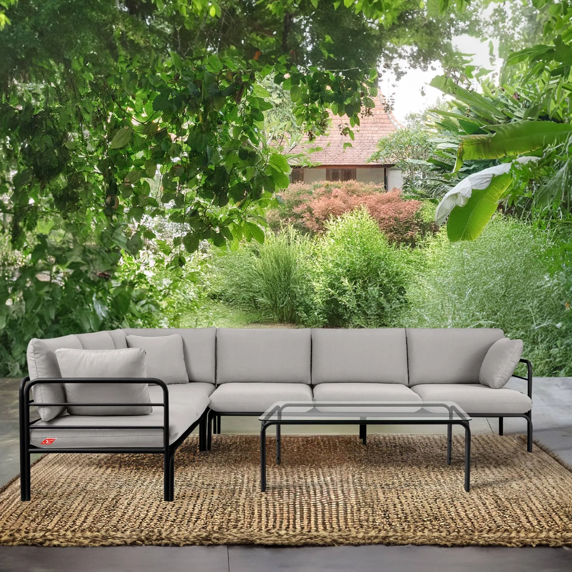 Garten-Ecksofa RAMBE