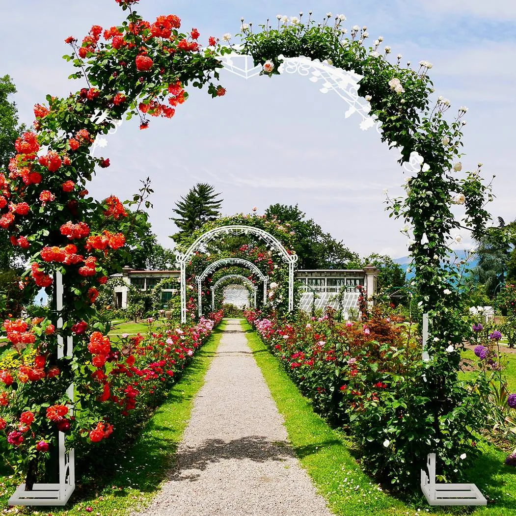 Gartenbogen Rosenbogen Metall