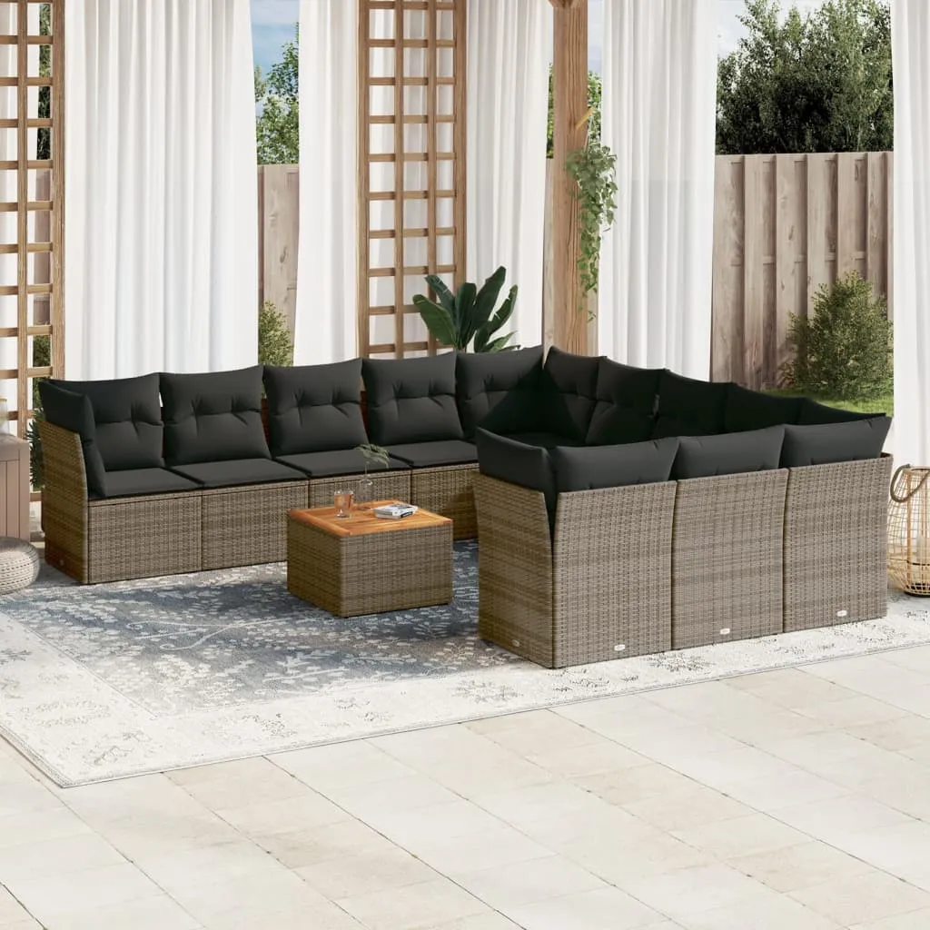 Garten-Sofagarnitur -K-7368 ( 12-tlg )