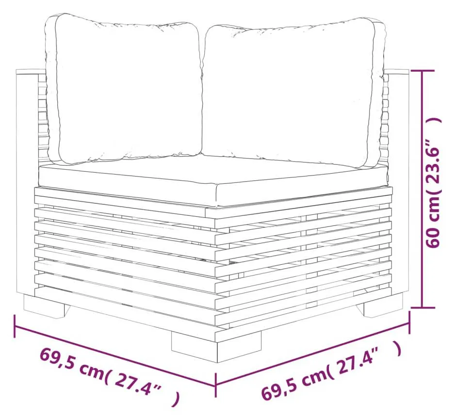 Garten-Lounge-Set 3028565-8 (5-teilig)